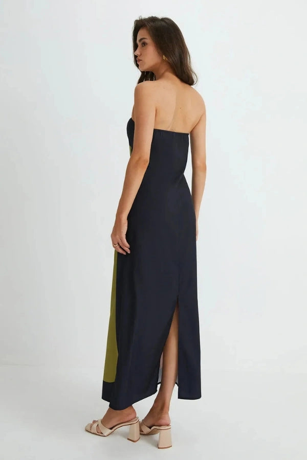 Elizabeth Strapless Maxi Dress