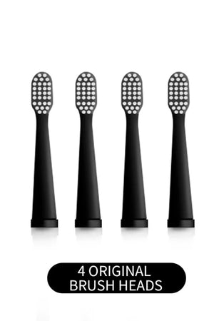 Black 4 Brush Heads