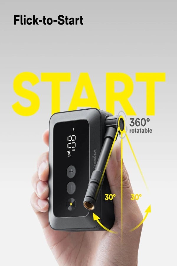 Hugo Portable Car Tire Inflator & Air Compressor