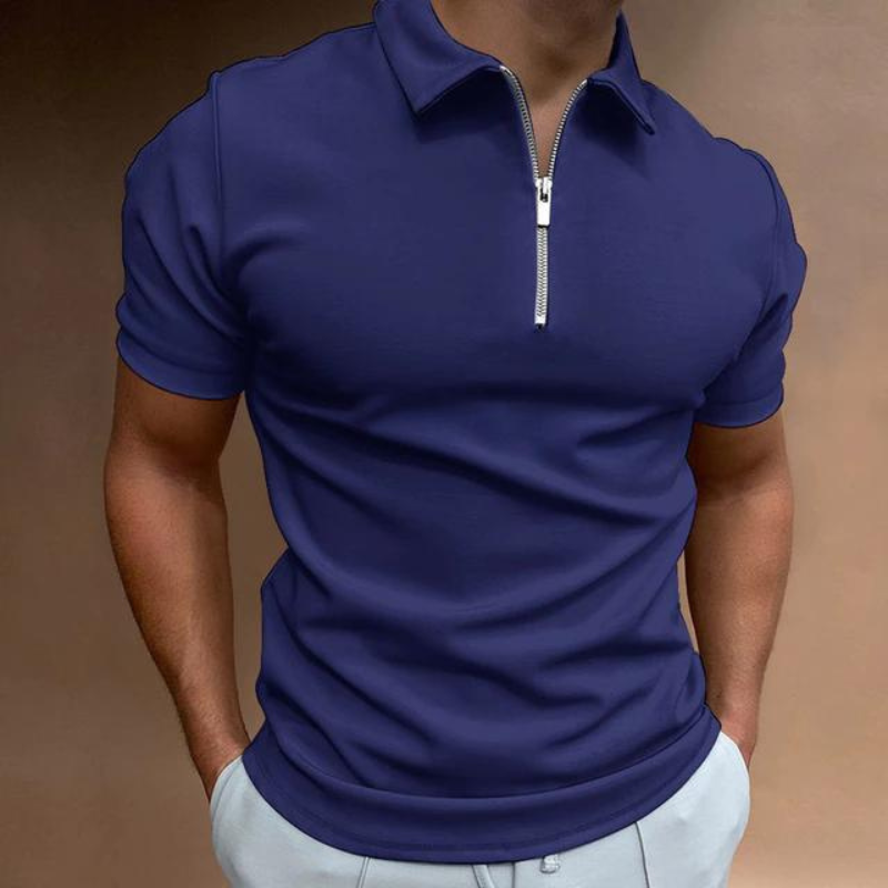 Xander Zipper Polo