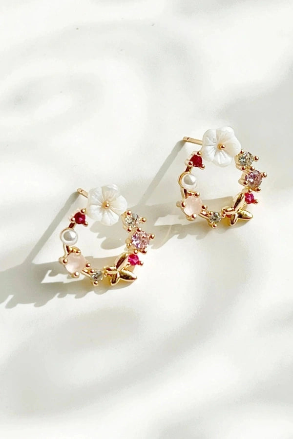 Floral Ecnhanting Earrings