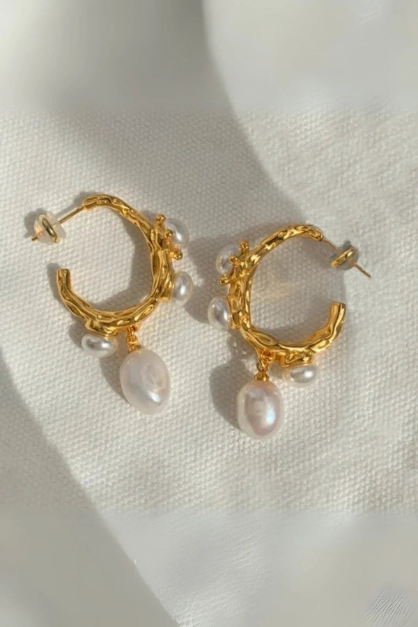 Chelsea Freshwater Pearl Earring