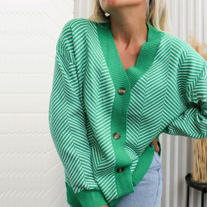 Cardigan à col V Carmen