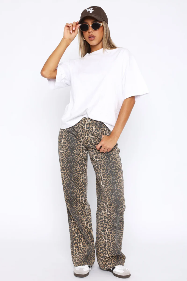 Nola Leopard Jeans