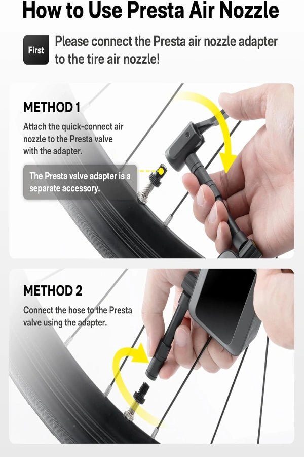 Hugo Portable Car Tire Inflator & Air Compressor