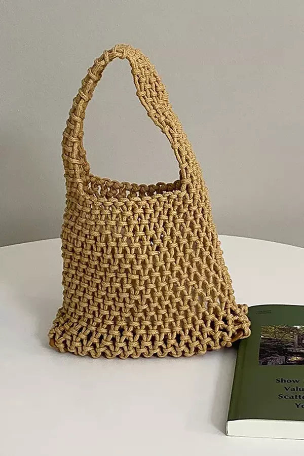 Nica Braided Tote Bag