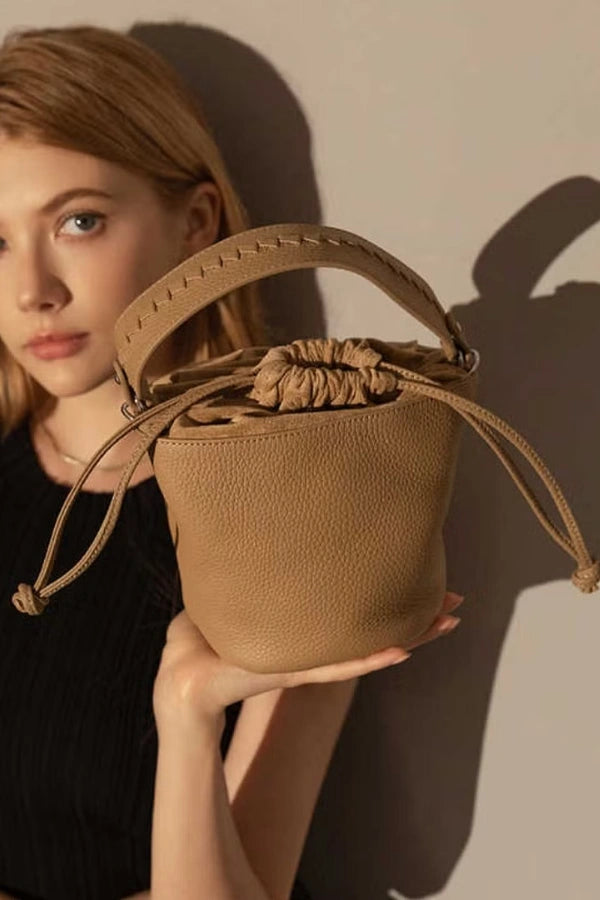 Marguerite Crossbody Bucket Bag