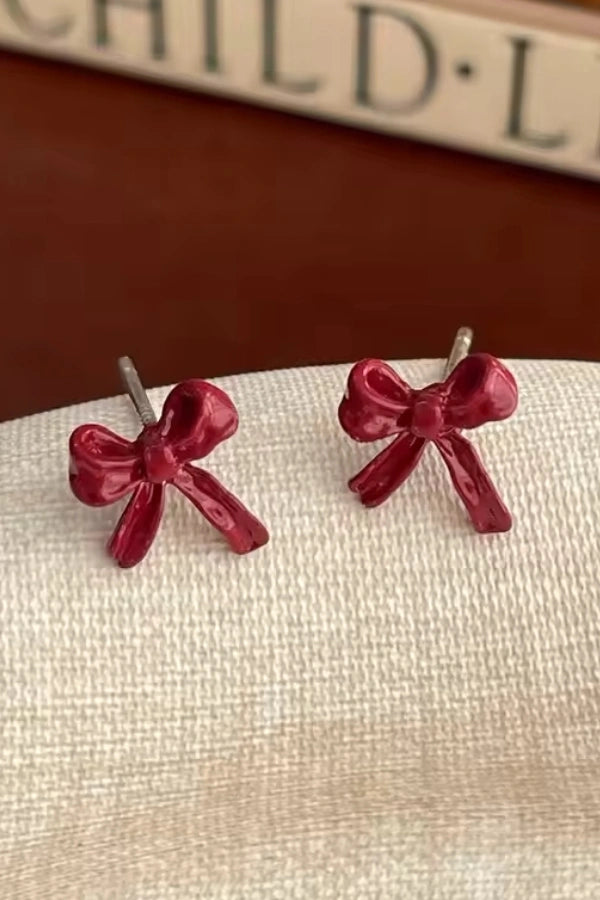 Scarlett Red Earrings