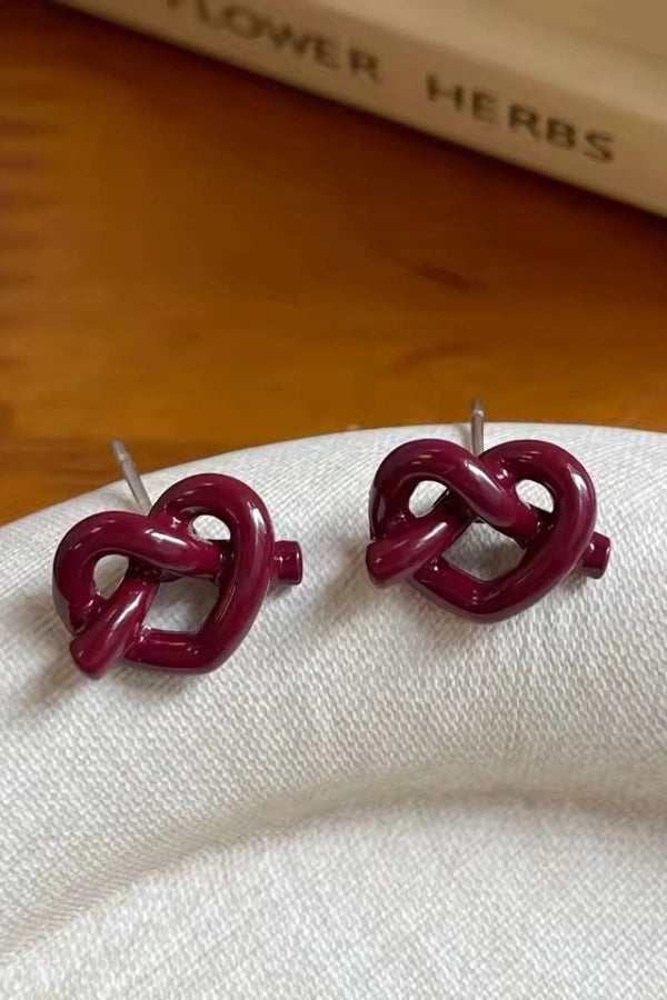 Scarlett Red Earrings