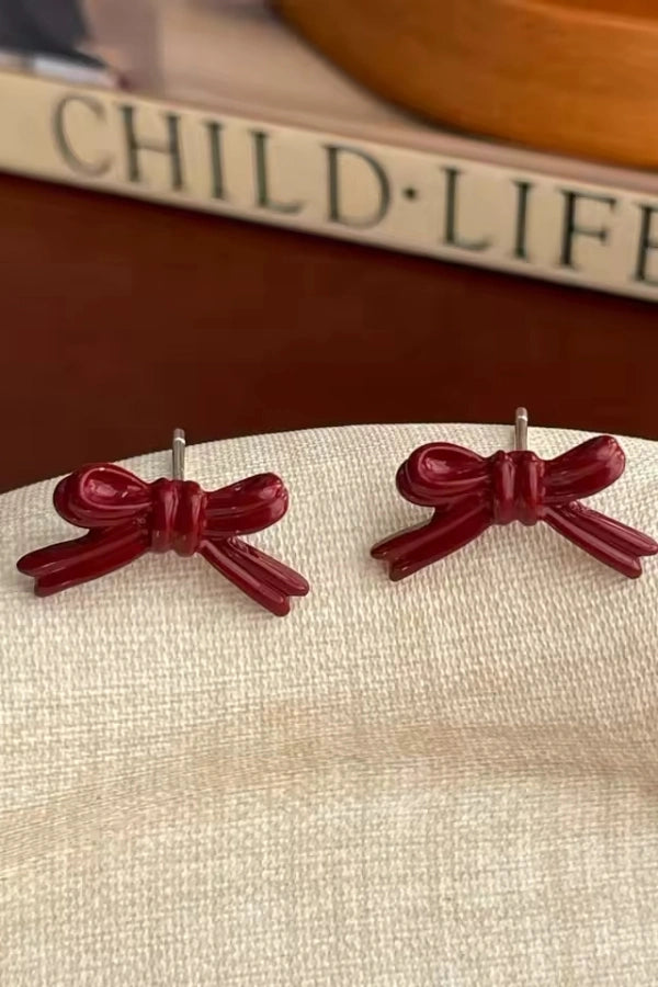 Scarlett Red Earrings