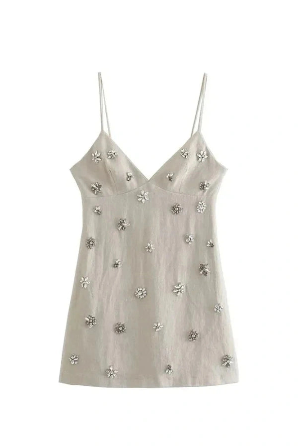 Sparkle Mini Slip Dress