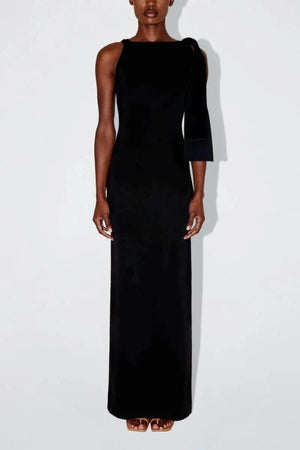 Beatrish Women's One-Shoulder Asymmetrical Maxi Gown Elegant Formal Evening Dress with Draped Detail Beatrish Women's One-Shoulder Asymmetrical Maxi Gown Elegant Formal Evening Dress with Draped Detail