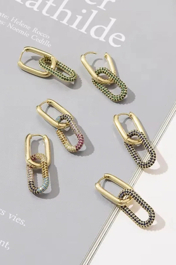 Chain Link Earrings