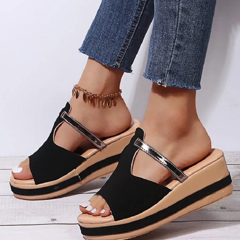 Aila Sandales à semelles compensées