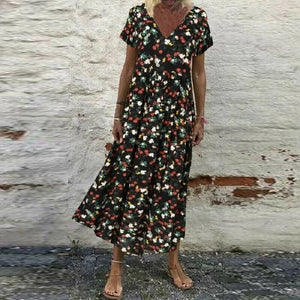 Ana Robe florale ample