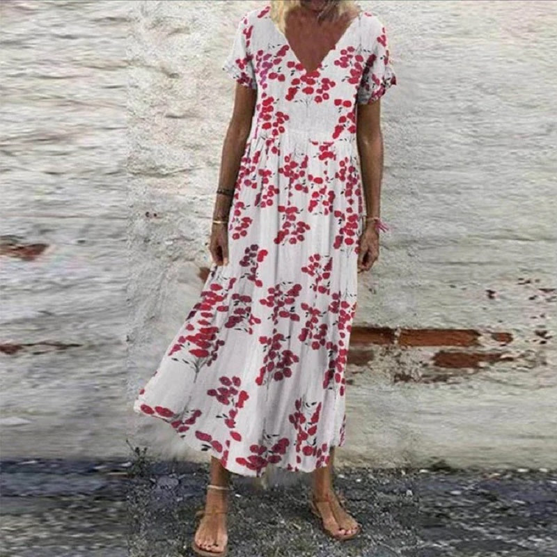Ana Robe florale ample