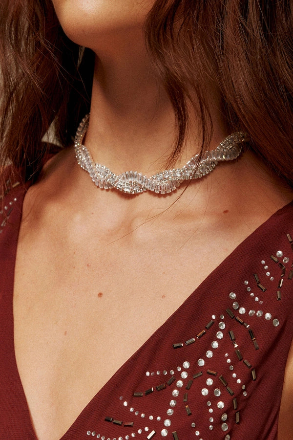 Willa Twist Choker Necklace