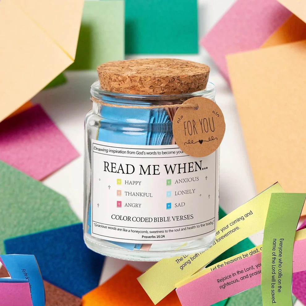 Read Me When Jar – The Joy of Lord Bible Verses Jar for Emotions And Feelings