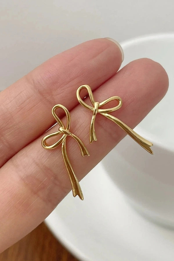 Carly Bow Earrings