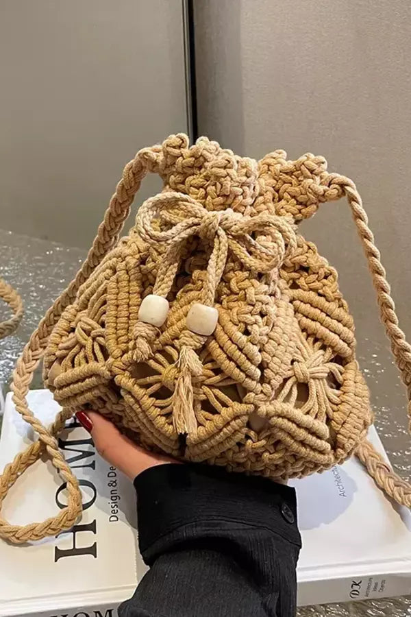 Amy Crochet Bucket Bag