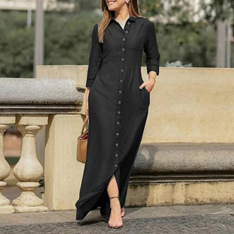 Haira Robe en denim