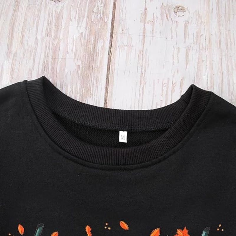 Jean Sweat-shirt Pumpkin Coffee