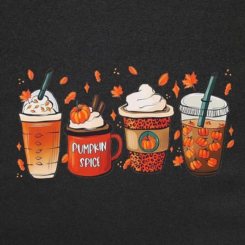 Jean Sweat-shirt Pumpkin Coffee