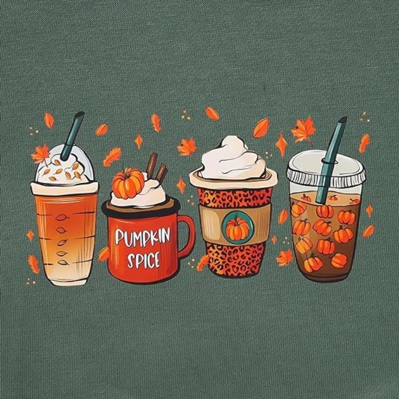 Jean Sweat-shirt Pumpkin Coffee