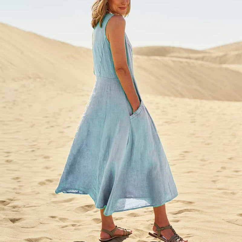 Katelyn robe avec manches