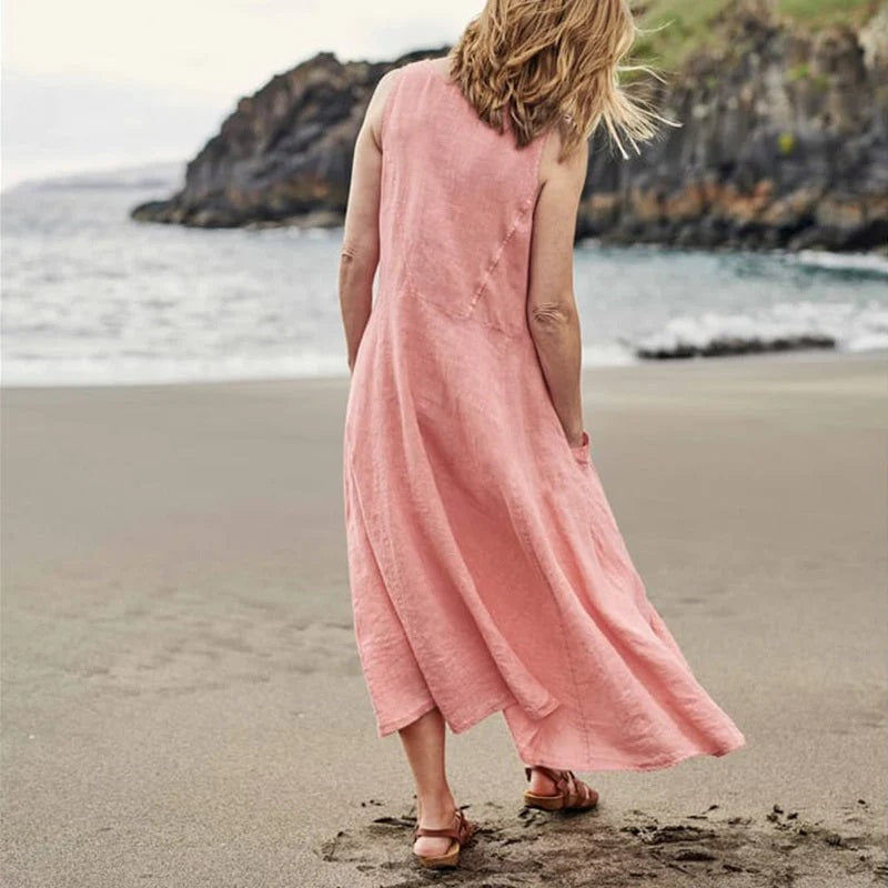Katelyn robe avec manches