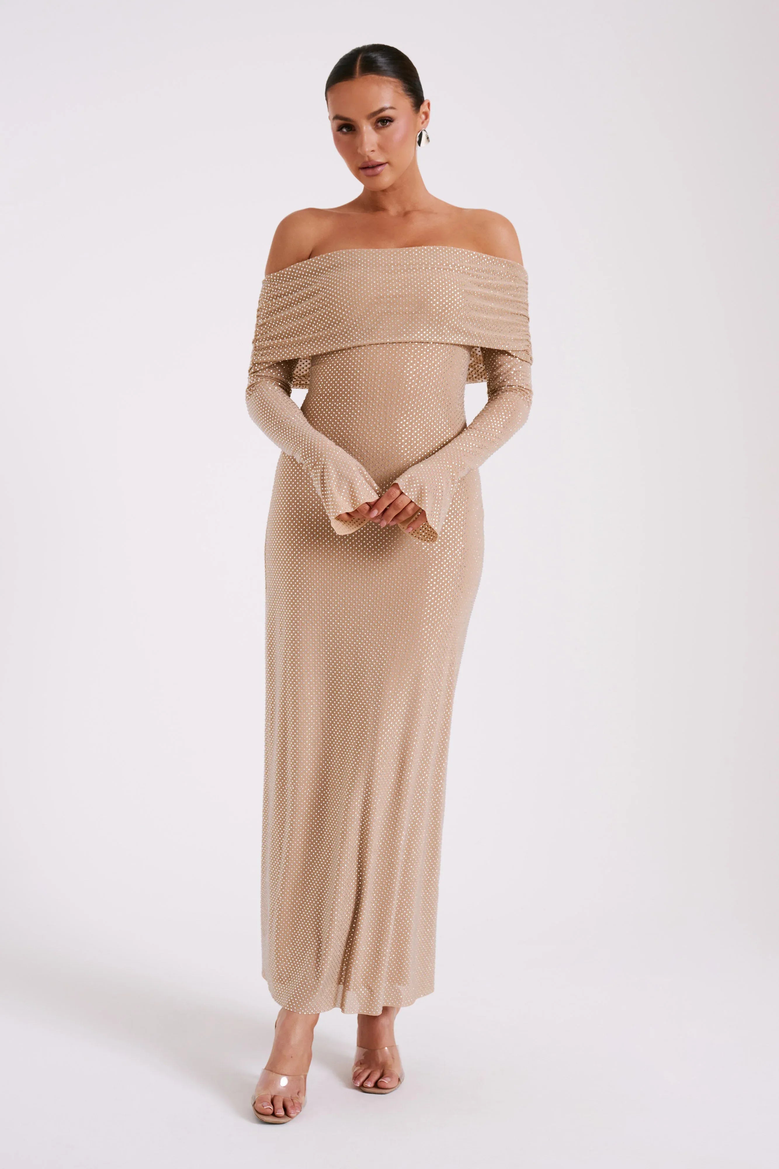 Jada Off-Shoulder-Kleid 