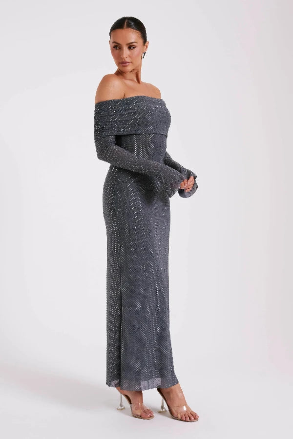 Jada Off-Shoulder-Kleid 