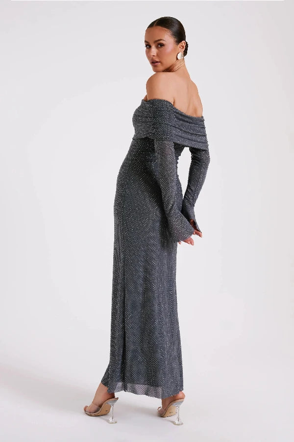 Jada Off-Shoulder-Kleid 