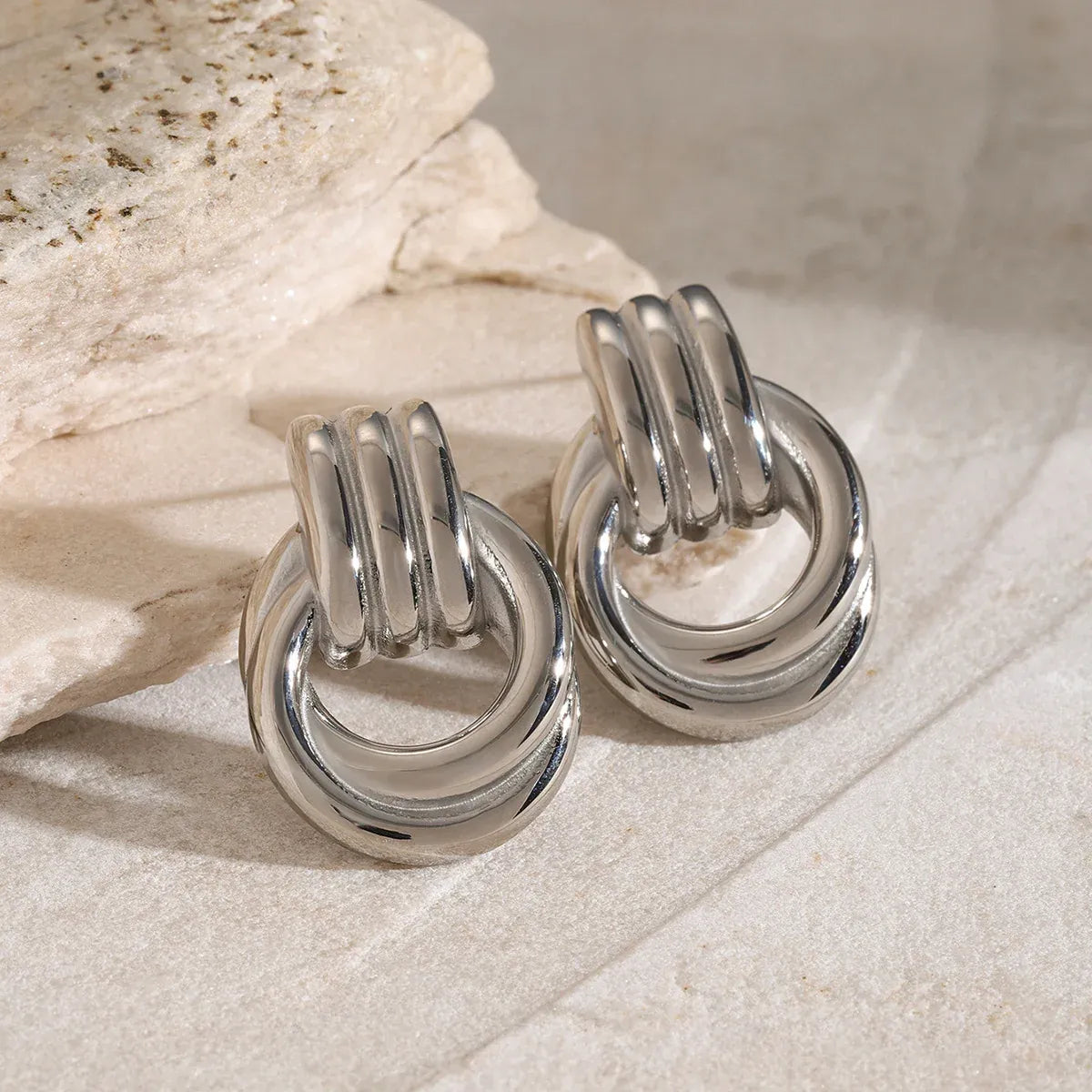 Amabelia Layered Hoop Earrings