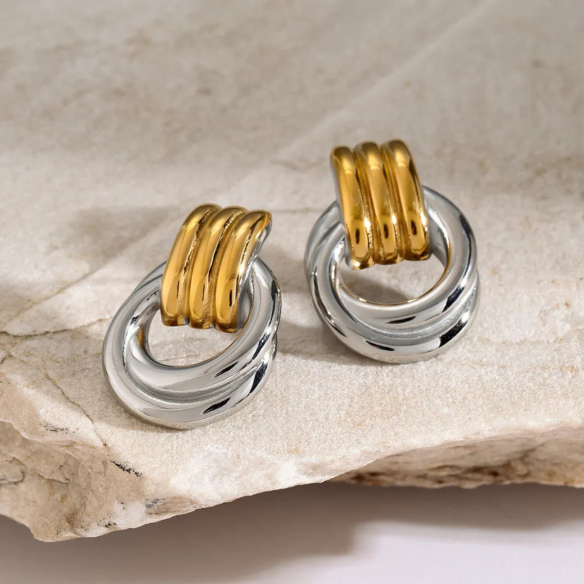 Amabelia Layered Hoop Earrings