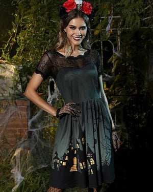 Bea Robe à manches d'Halloween