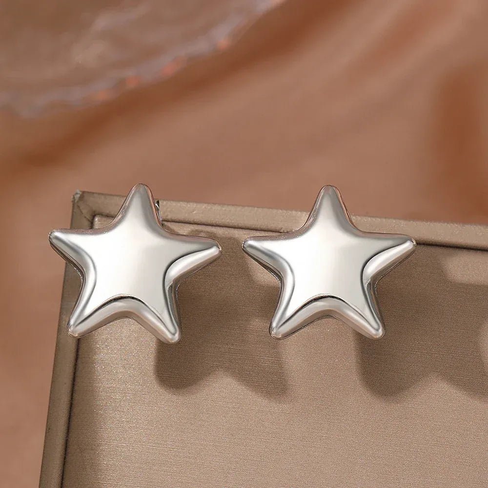 Celine Star Stud Earrings