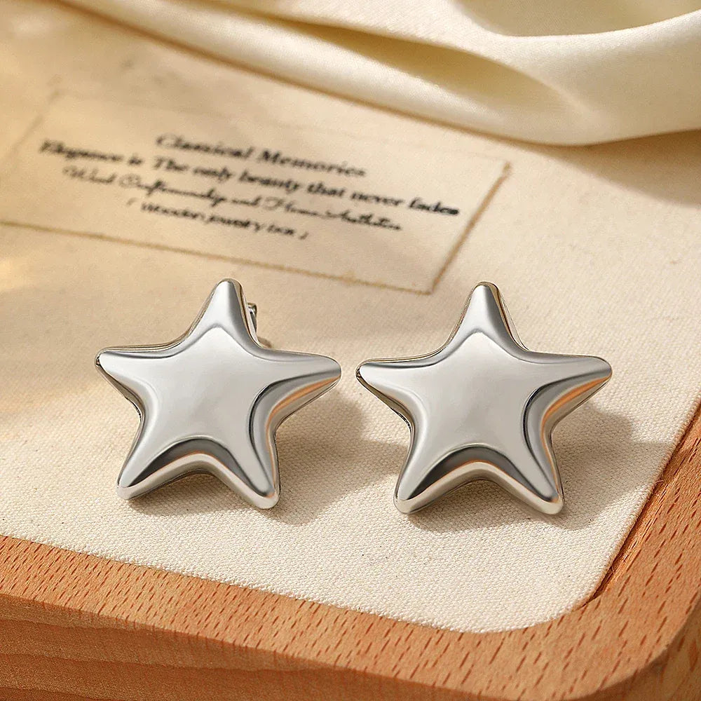 Celine Star Stud Earrings