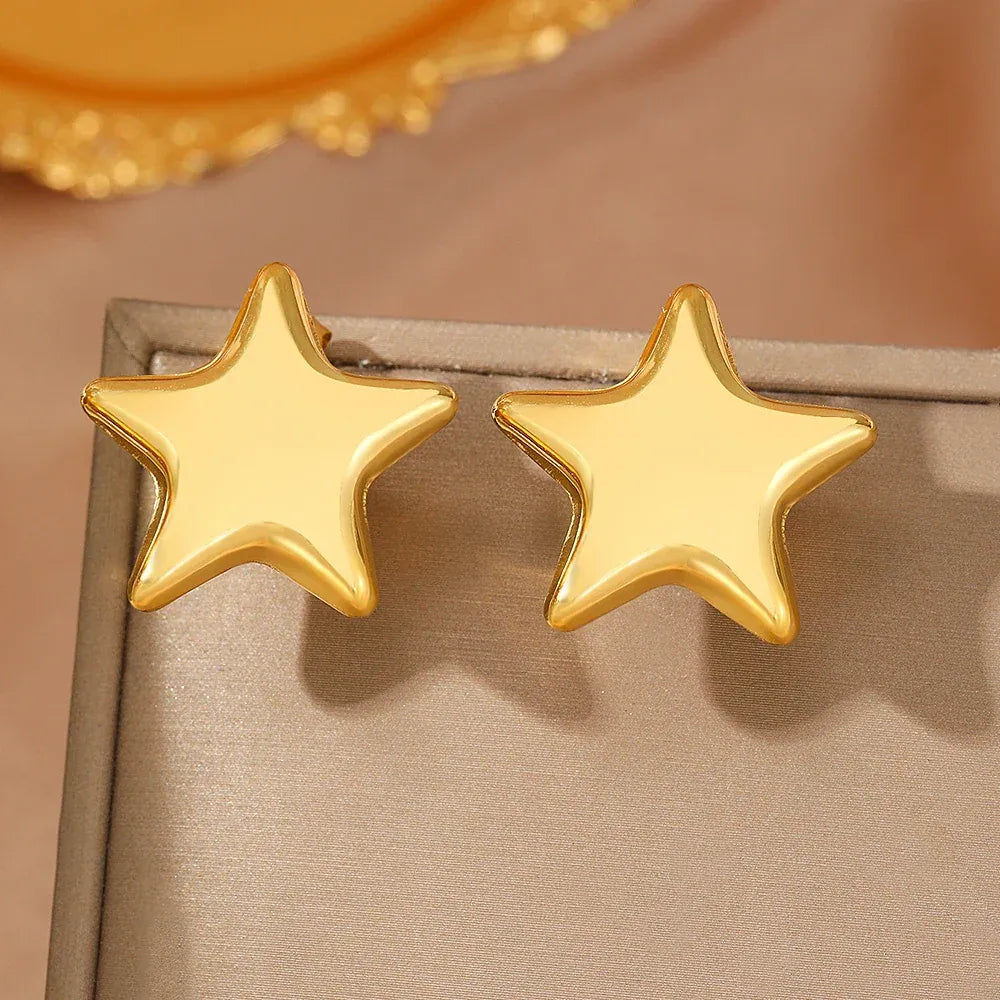 Celine Star Stud Earrings