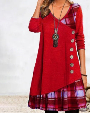 Telly Robe à carreaux