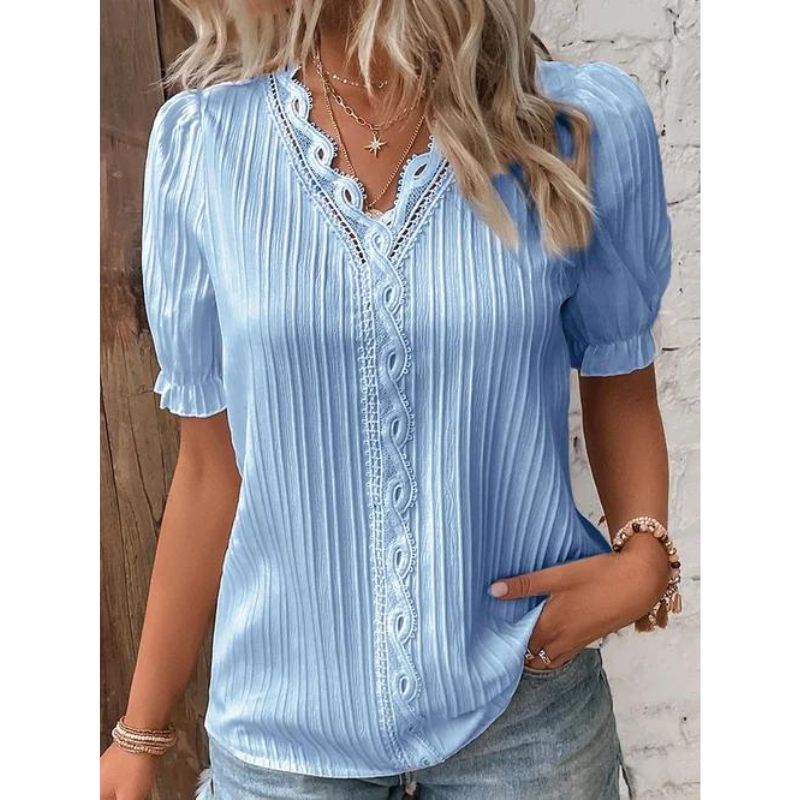 Alyssa - Chemise à dentelle