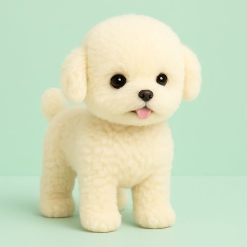 Interactive Electronic Plush Dog – Realistic Toy Puppy Gift for Kids 3+