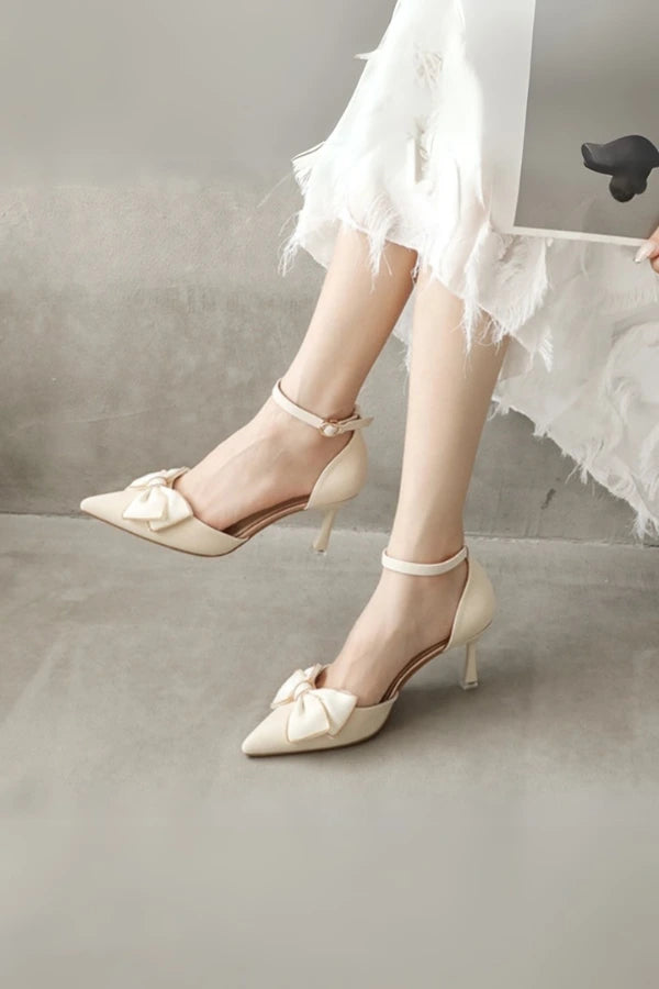 Eleganza Bow Heels