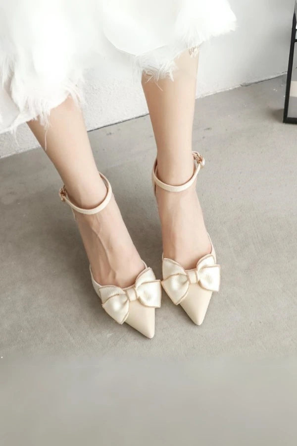 Eleganza Bow Heels