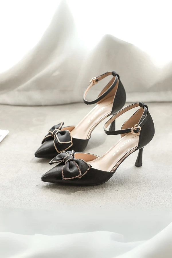 Eleganza Bow Heels