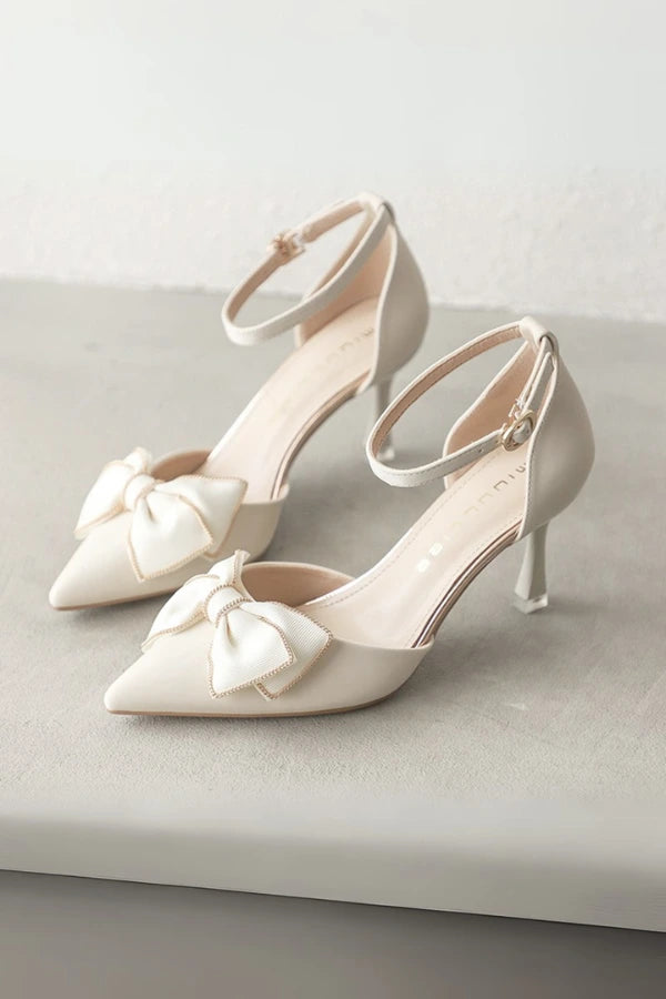 Eleganza Bow Heels