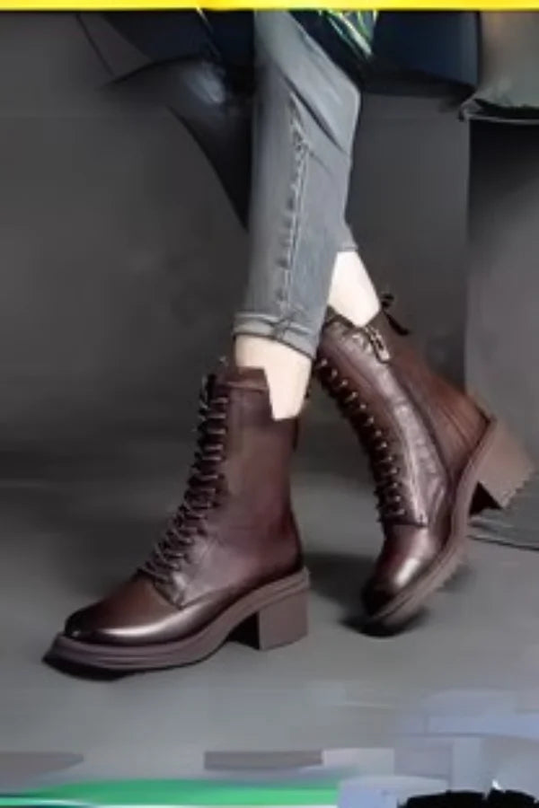 Luxe Leather Ankle Boots