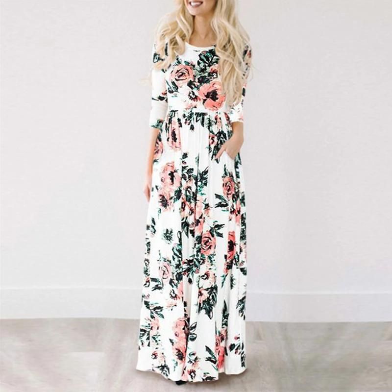 Alicia Robe à fleurs