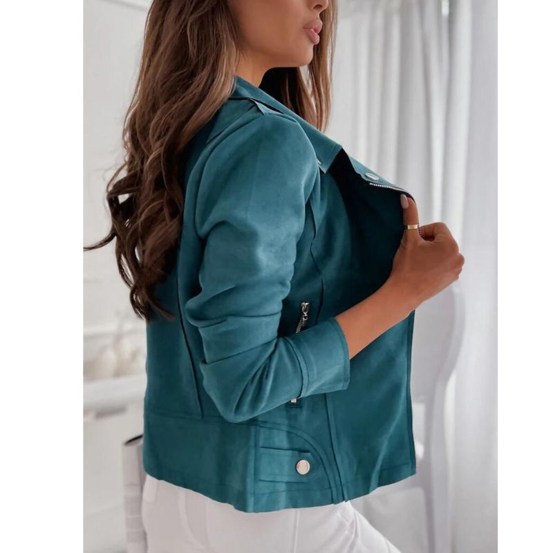Veste en daim Sabrina