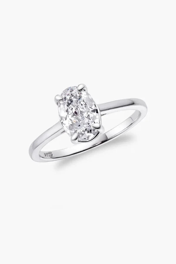 Renee Oval Solitaire Ring